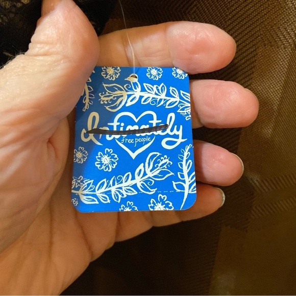 NWT Free People Thank You Never Lace Low Back Bodysuit reg. $68 - Picture 4 of 6